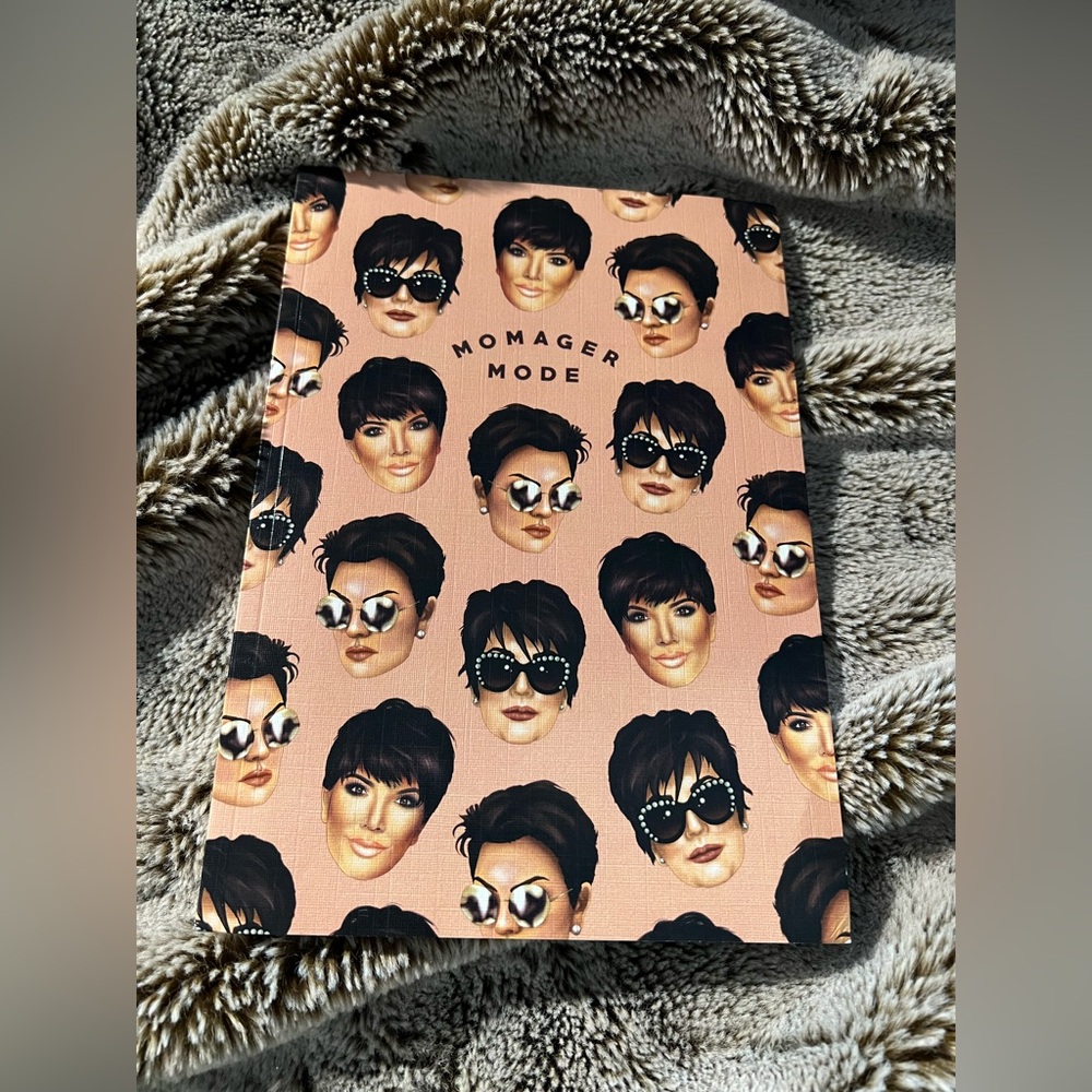 Central 23 Momager Mode Kris Jenner Lined Notebook NEW